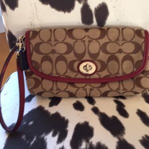 New Coach wristlet